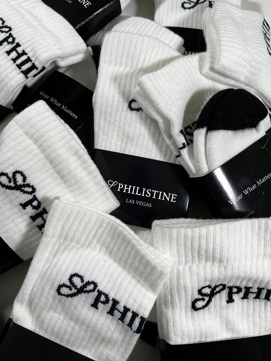 SPHILISTINE Signature Crew Socks