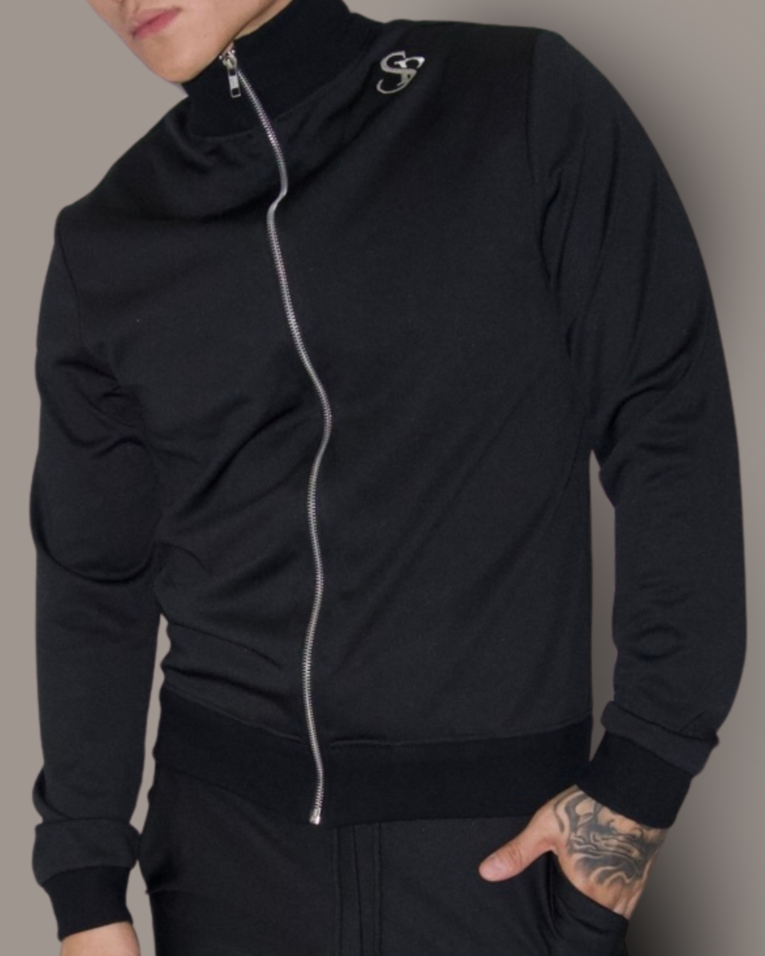 Men's Sleek Full Zip Jacket