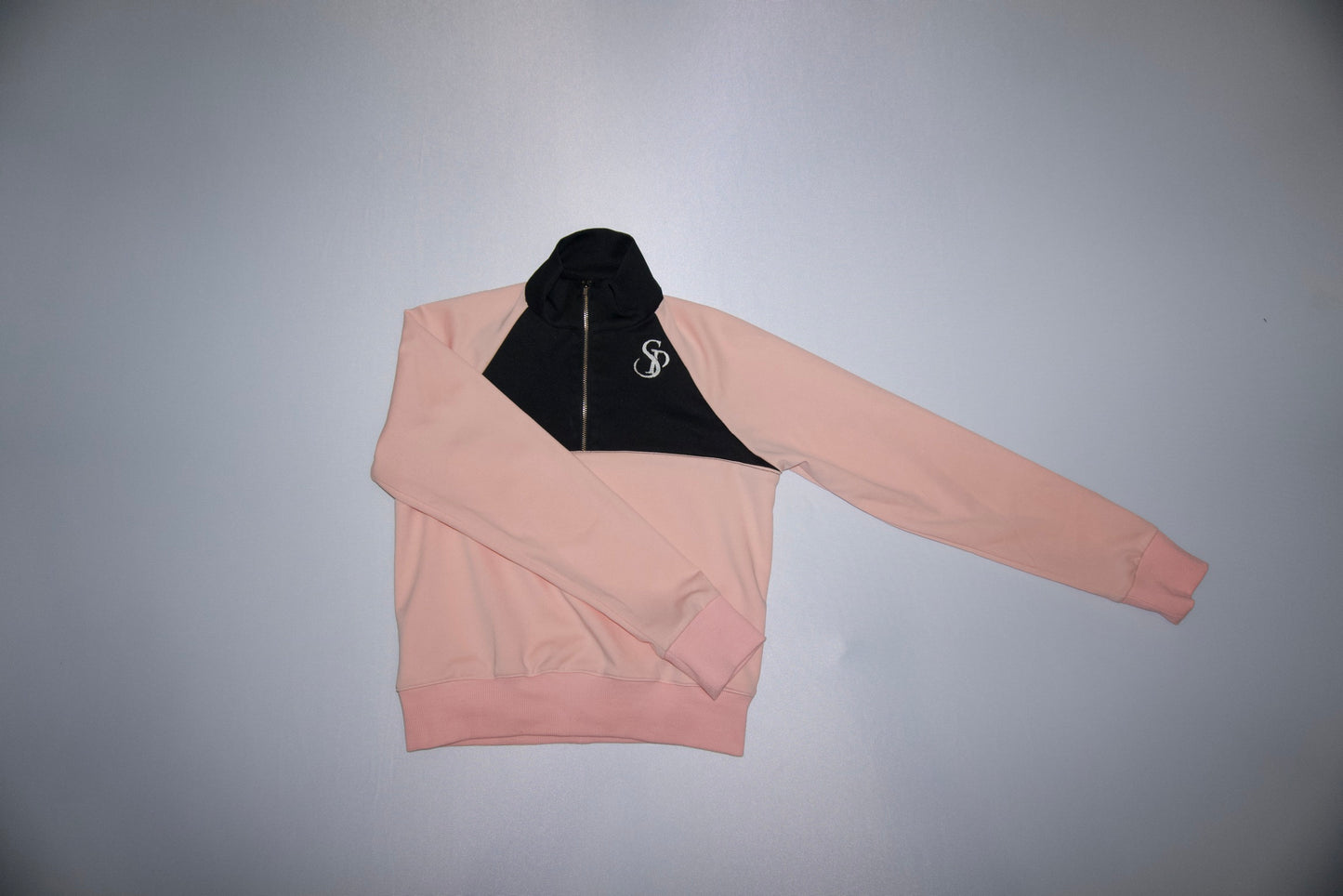 Two tone Half Zip Jacket