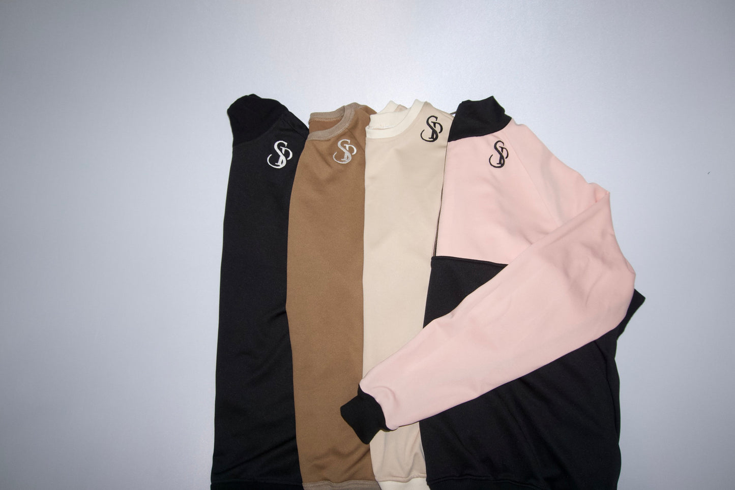 Men's Two Tone Half Zip Jacket